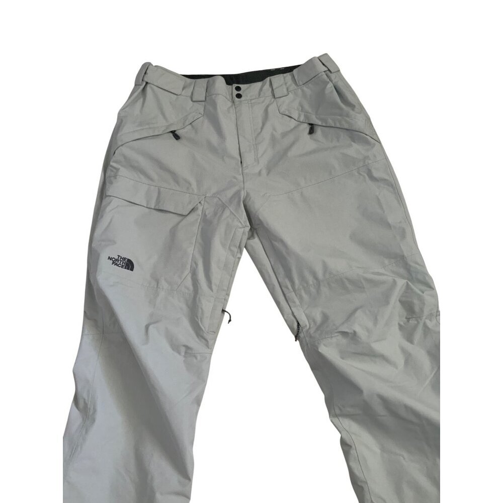 The North Face mens Light Gray Waterproof  Dry Vent Snow Pants